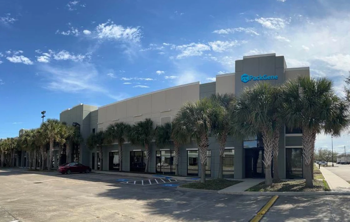 PackGene cGMP facility in Houston, Texas
